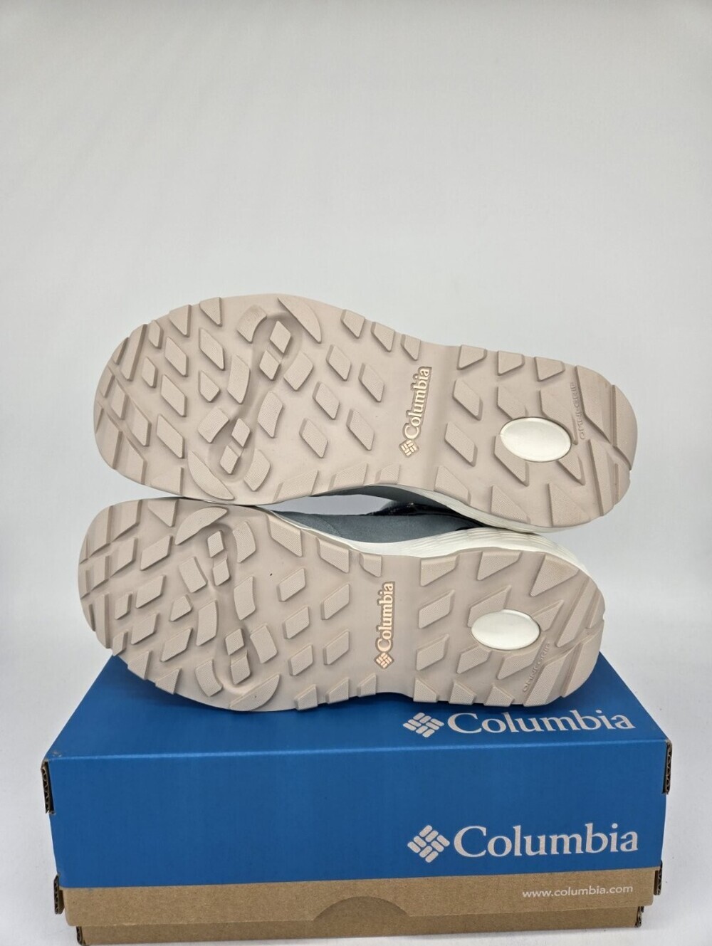 Columbia Women's Newton Wander Hiking Boots Crushed Blue Shoes Size 7 - Picture 7 of 8
